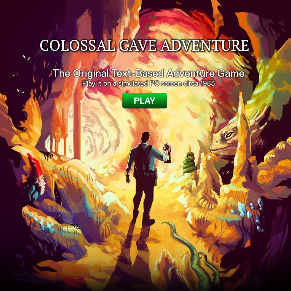 Caves adventures. Colossal Cave Adventure. Colossal Cave Adventure 1975. Colossal Cave игра. Colossal Cave Adventure карта.